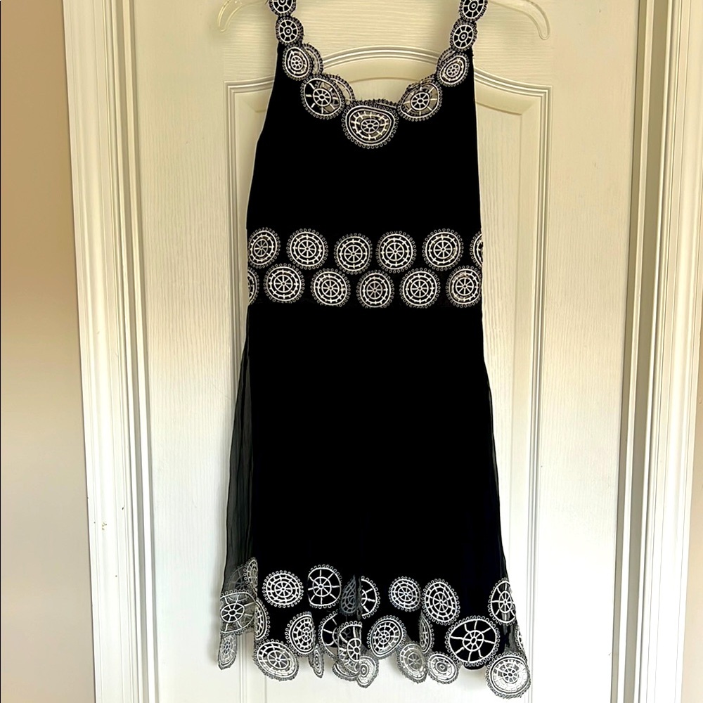 Marc Jacobs black and white party dress